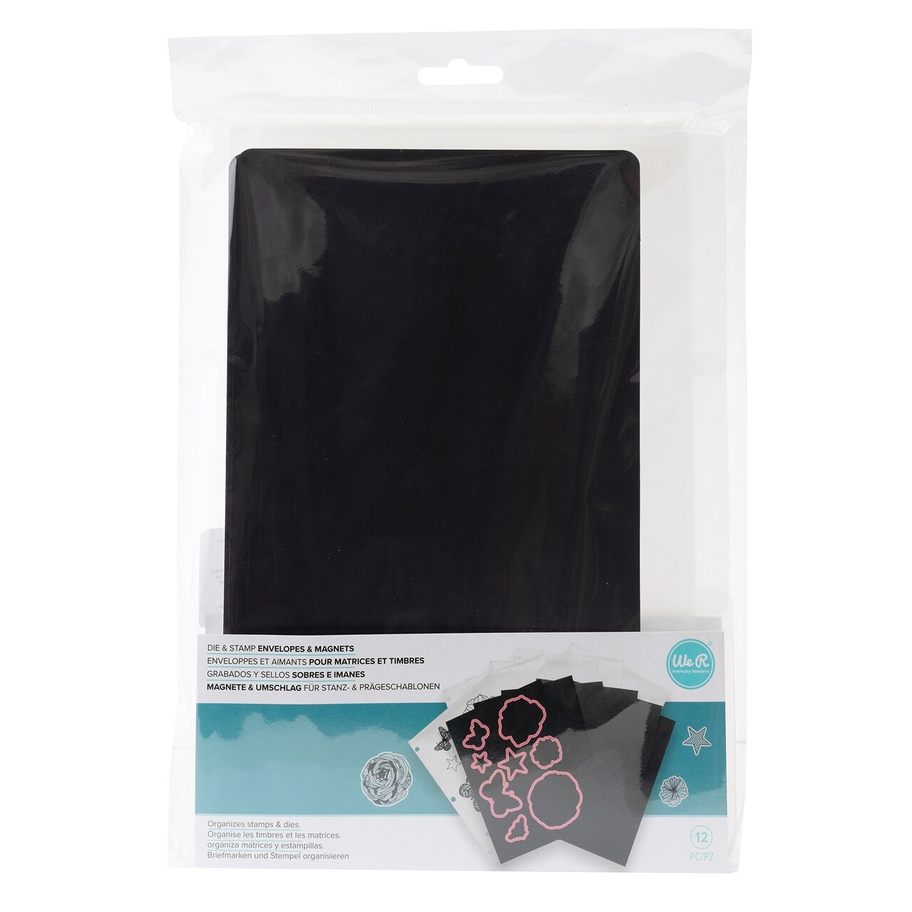 We R Die & Stamp Storage Envelopes & Magnet Sheets-10"X7"